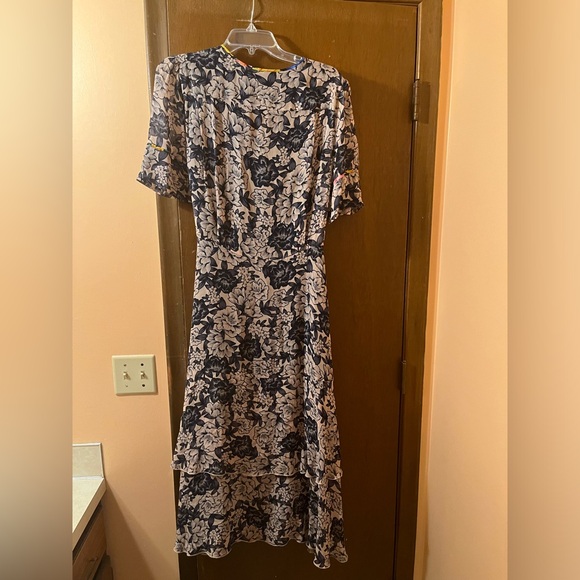 Jade Johnny Was Floral Print Wrap Midi Dress - Picture 5 of 9